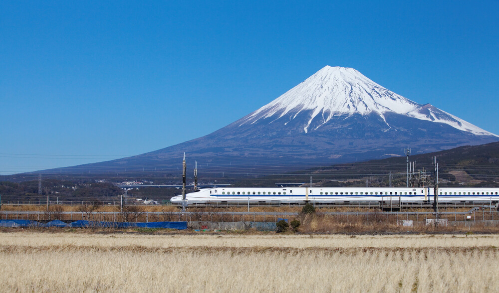 Zugreise durch Japan